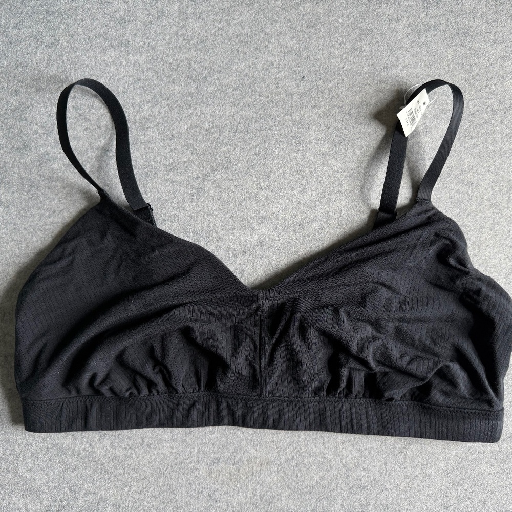Aerie Modal Ribbed Triangle Bralette